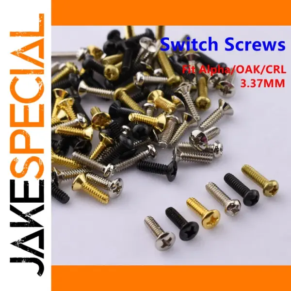 Electric Guitar Selector Switch Screws Set