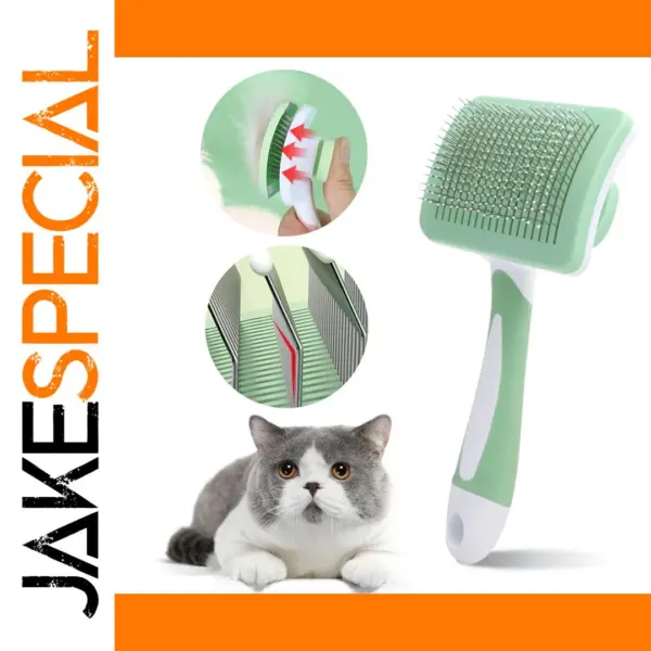 Electric Pet Grooming Brush for Cats and Dogs
