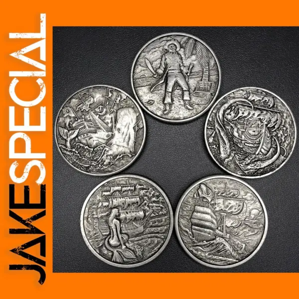 Pirates of the Caribbean 40mm Replica Coin