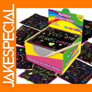 100Pcs Interactive Scratch Painting Cards