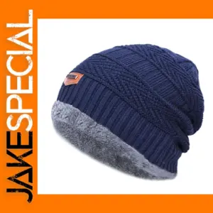 Winter Beanie Hat and Scarf Set for Adults