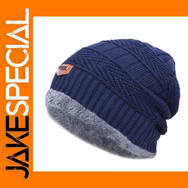 Winter Beanie Hat and Scarf Set for Adults