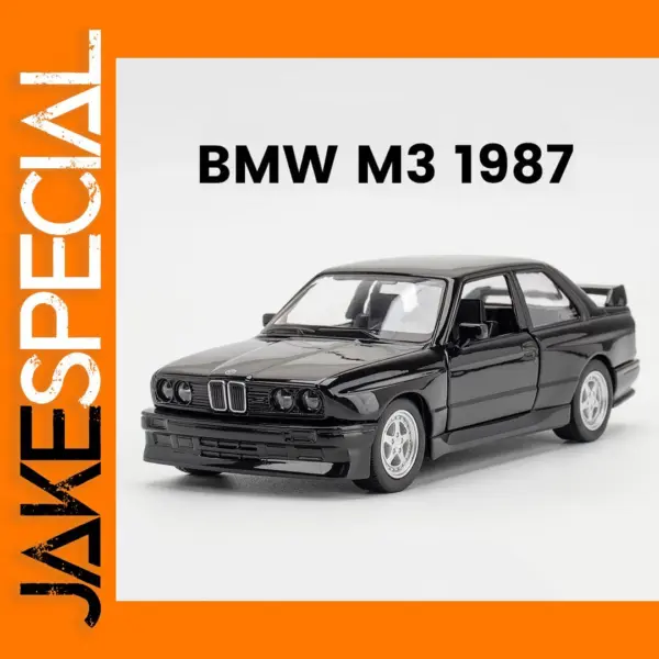 1:36 BMW M3 1987 Diecast Model Car