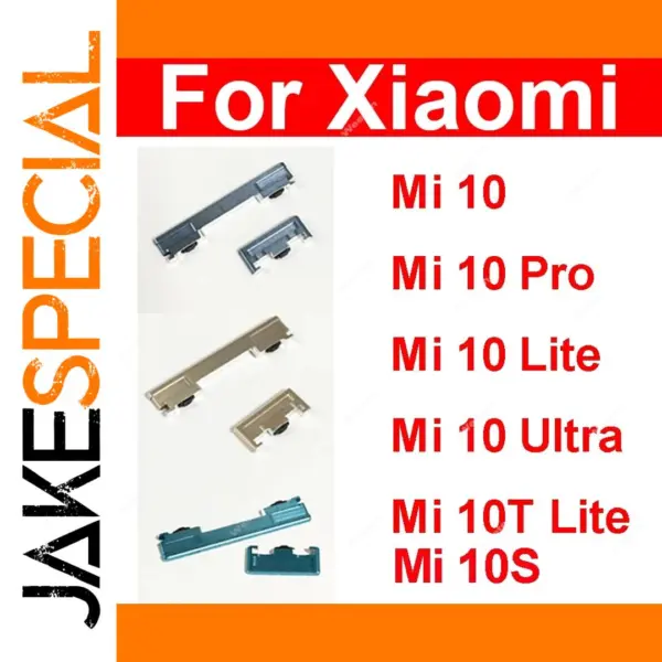 Xiaomi Mi 10 Series Power & Volume Side Button Replacement