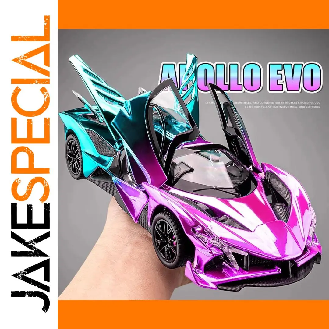 1:24 Apollo Project EVO Diecast Metal Car 1 1:24 Apollo Project EVO Diecast Metal Car
