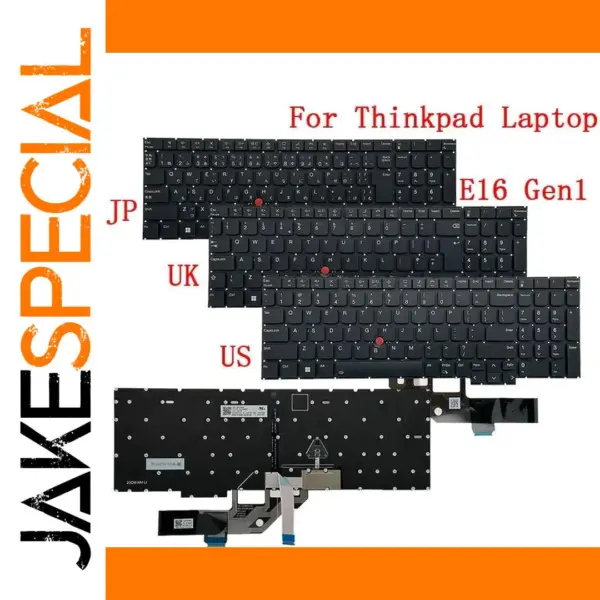Backlit Keyboard for Lenovo ThinkPad E16 Gen1