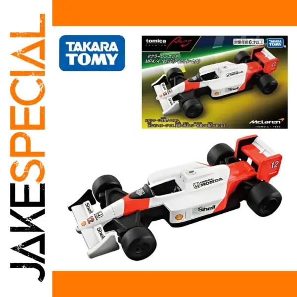 F1 Honda McLaren MP4/4 Diecast Model Car