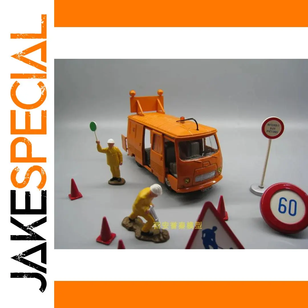 Dinky Toys 1/43 Peugeot J7 Alloy Model 1 Dinky Toys 1/43 Peugeot J7 Alloy Model