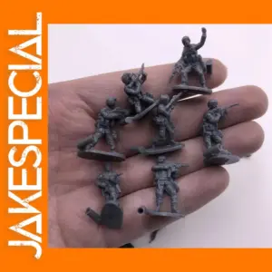 1:72 Scale Plastic Soldier Model Set 12pcs