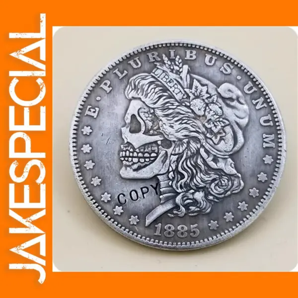 Hobo Nickel 1885 Morgan Replica Coin