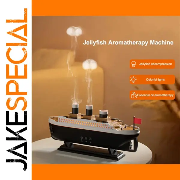 250ml Ocean Liner Aroma Humidifier with Remote