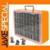 Dual-layer Miniature Figure Storage Organizer Case