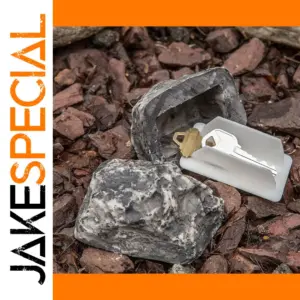Hidden Rock Key Holder for Outdoor Use