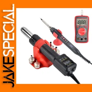 JCD 8208 Micro Rework Soldering Station with LCD