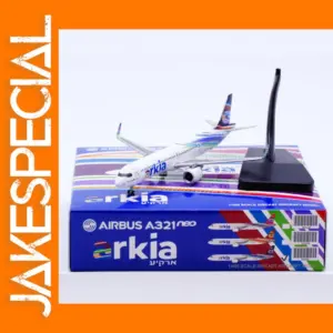 XX4451 Alloy Arkia Airbus A321neo Diecast Model