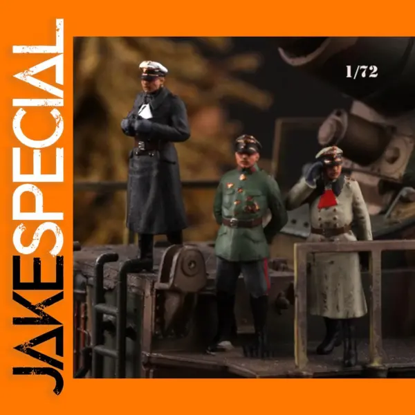 1/72 Scale German Soldiers Model Figures Set