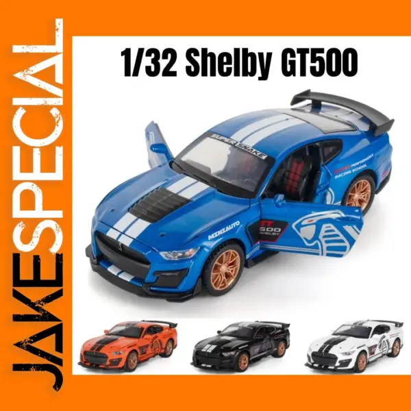1/32 Ford Shelby GT500 GT350 Diecast Car