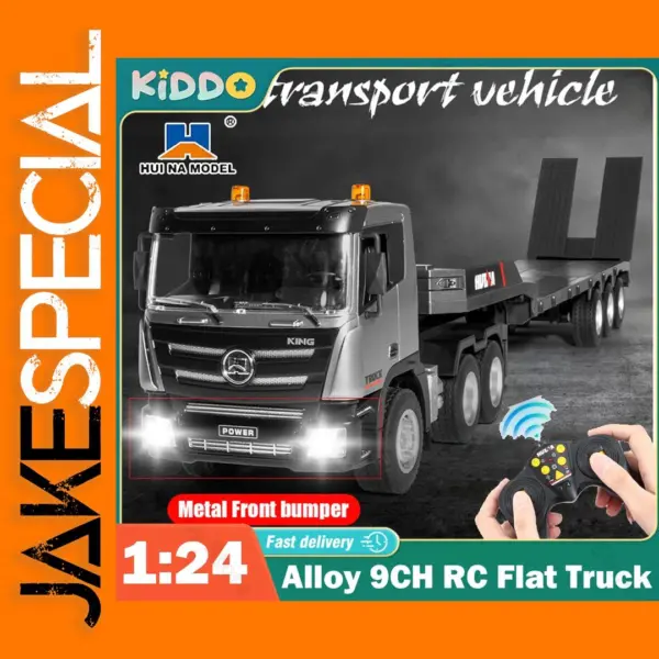 1:24 Huina RC Flat Truck Model with 9 Channels