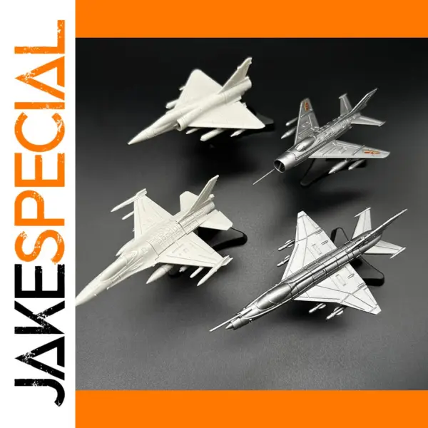 1/144 F16 Jet Fighter Model Assembly Kit
