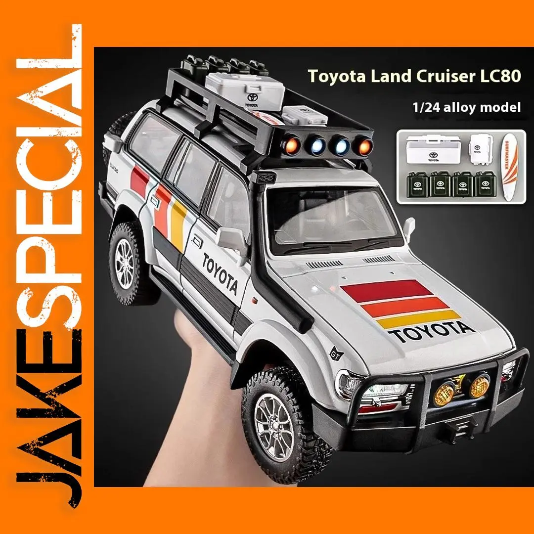 1:24 Toyota Land Cruiser LC80 Diecast Model 1 1:24 Toyota Land Cruiser LC80 Diecast Model
