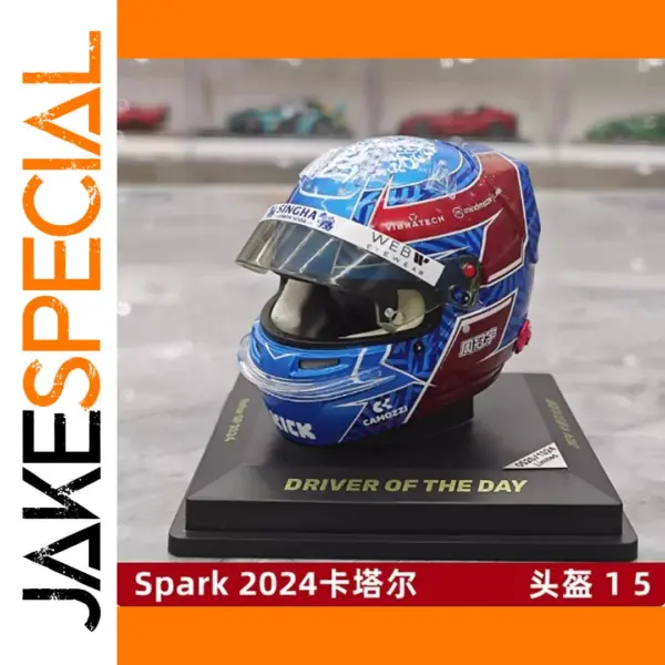 Spark 1/5 Qatar F1 Helmet Resin Model Collectible