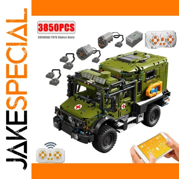 3850PCS Remote Control Off-Road Vehicle Set