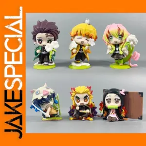 Demon Slayer Anime Action Figures Set