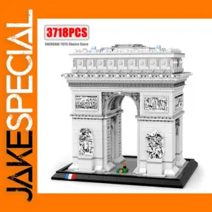 3718PCS Arc de Triomphe Building Blocks Set