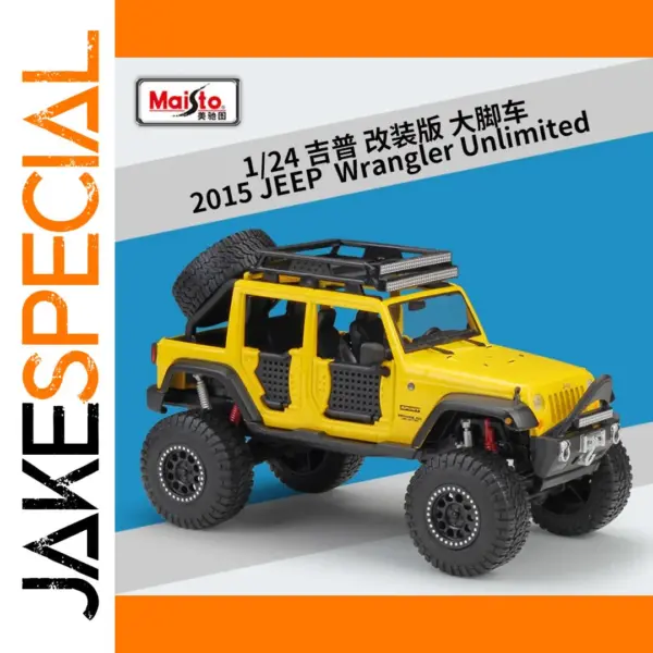 Maisto 1:24 Jeep Wrangler Unlimited Model Car
