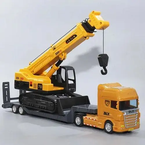 1:50 Diecast Plastic Flatbed Trailer Model 16 1:50 Diecast Plastic Flatbed Trailer Model - Image 16