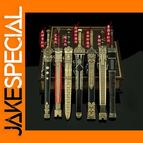 22cm Bronze Sword Model for Cosplay Display