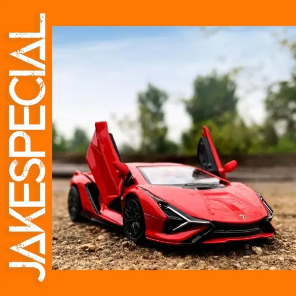 1:36 Scale Lamborghini Sian Diecast Model Car