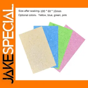 10-Pack High Temp Soldering Iron Cleaning Sponges
