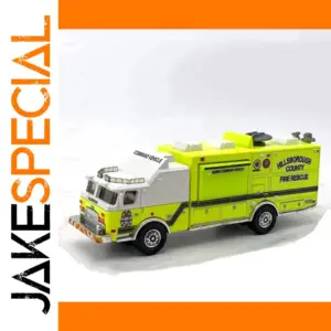 11CM Diecast American Fire Truck Model