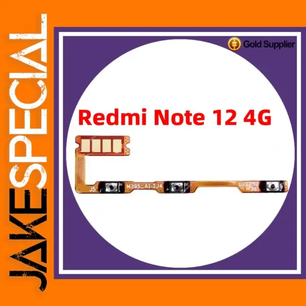Xiaomi Redmi Note 12 Power Button & Volume Flex Cable