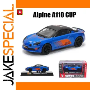 Bburago 1:43 Scale ALPINE A110 CUP Model