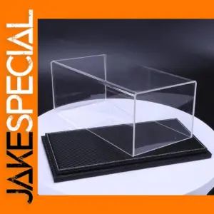 1/18 Scale Acrylic Display Case for Diecast Cars