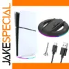 RGB Vertical Stand for PS5 Slim Console