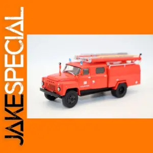 1/43 Scale Diecast AC-30 GAZ-53 Fire Truck
