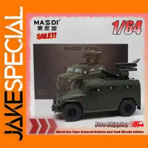 Masdi 1:64 Gaz Tiger Military Vehicle Model