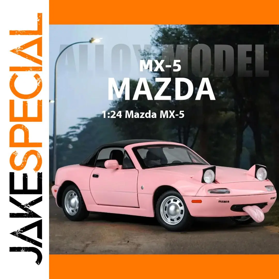 1:24 Mazda MX5 Miniature Diecast Model Car 1 1:24 Mazda MX5 Miniature Diecast Model Car