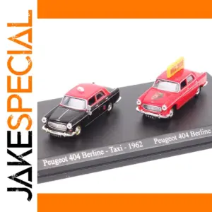 1:87 Peugeot 404 Berline Taxi Diecast Model