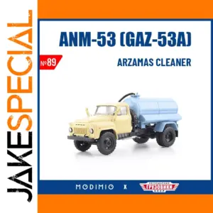 1:43 Metal ANM-53 Sewage Cleaning Truck Model