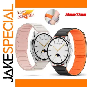 22mm Silicone Magnetic Watch Band for Galaxy Watch 7
