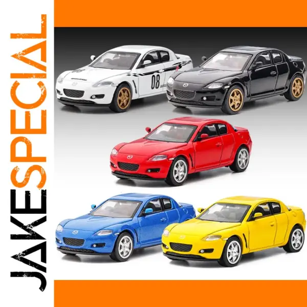 1/64 Scale Mazda RX-8 Diecast Model Car