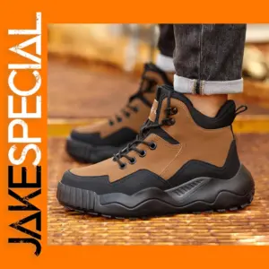 High Top Waterproof Safety Shoes for Men and Women