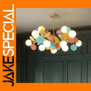 Scandinavian Style LED Chandelier for Kids Room
