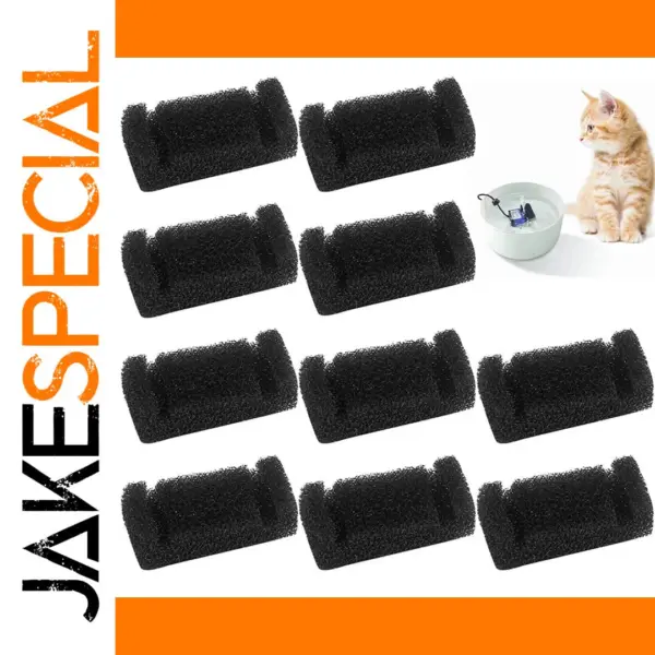Pet Drinking Fountain Sponge Filter - 10 Pack