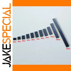 10Pcs 2.54mm Female Header Connectors Set