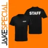 Staff Print Cotton T-Shirt for Men